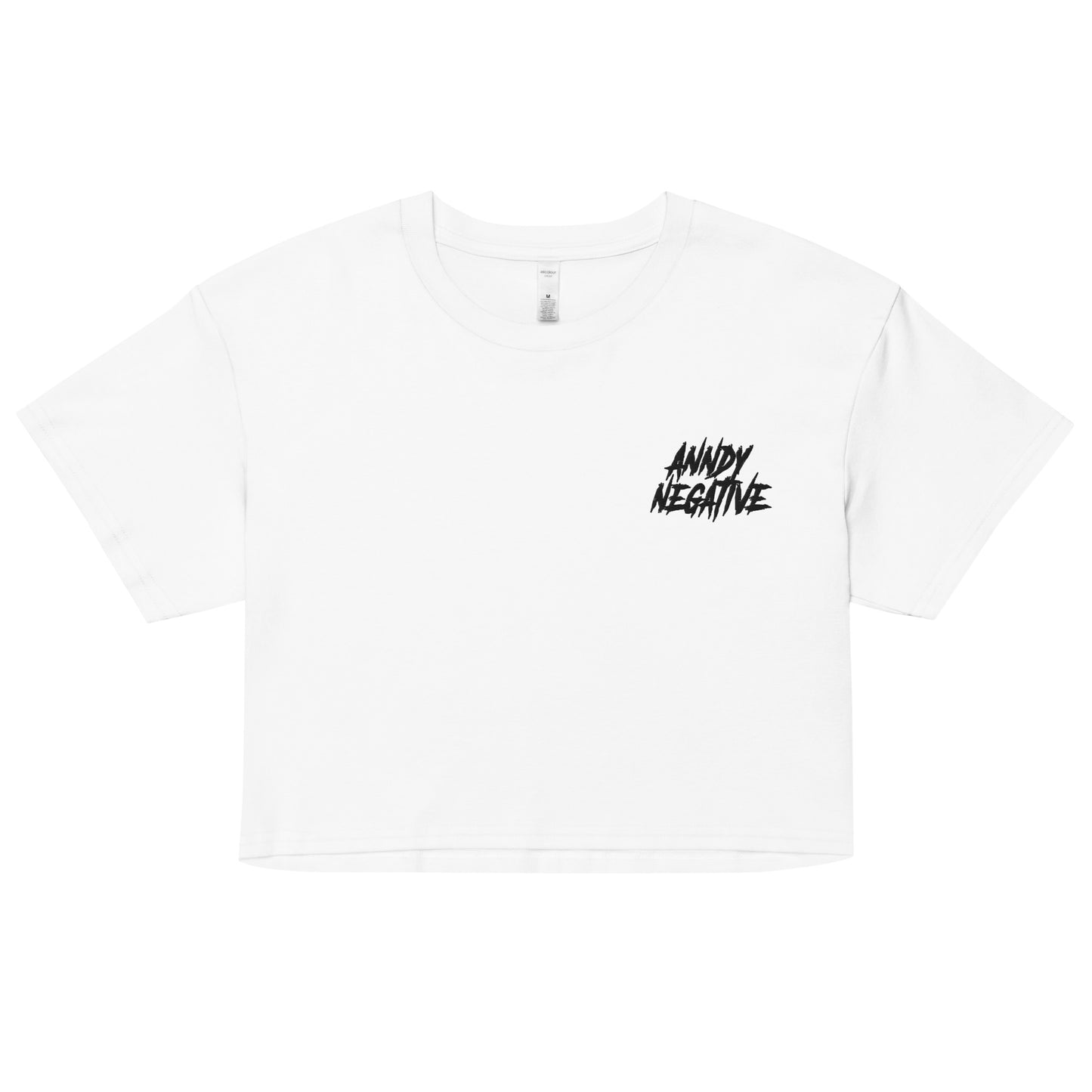 Women’s crop top w/ Embroidered Logo