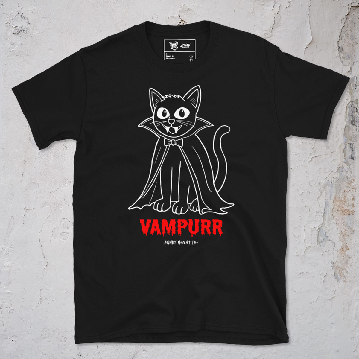 Vampurr Vampire Cat Tee