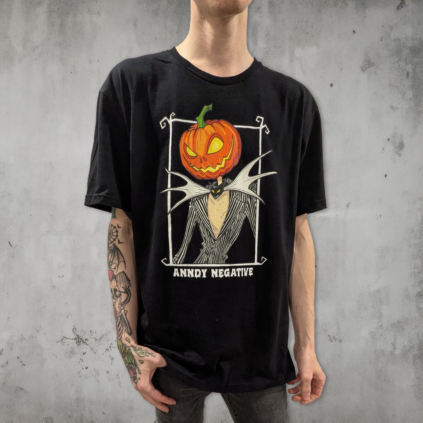 [Hand-Drawn] Pumpkin King Tee