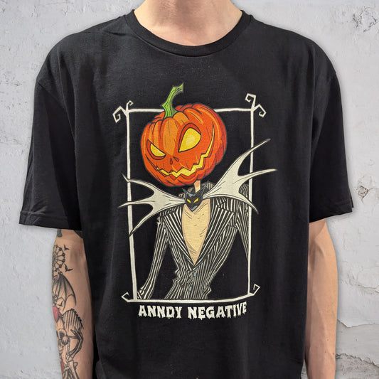 [Hand-Drawn] Pumpkin King Tee