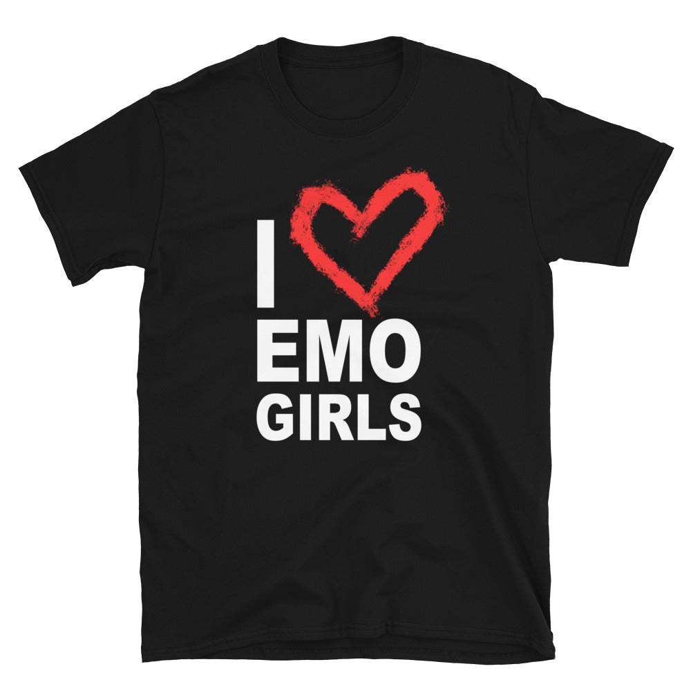 I <3 Emo Girls Unisex T-Shirt