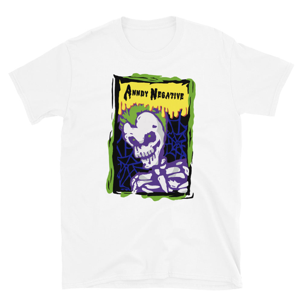 Retro 90s Spooky Skeleton Tee
